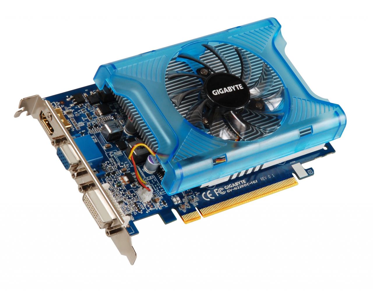 [13/10/2009] Gigabyte Geforce GT220 - GV-N220OC-1GI