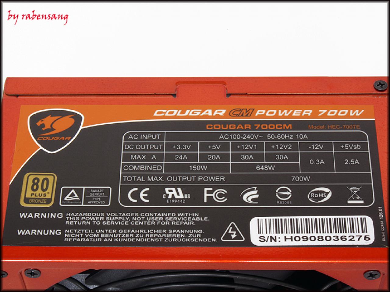 [02/10/2009] Cougar CM Power 700 (4)