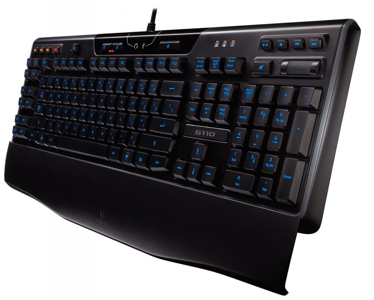 [15/10/2009] Logitech G110: Seitenansicht von rechts