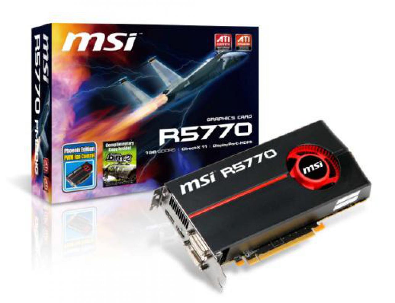 [14/10/2009] MSI R5770‐PM2D1G