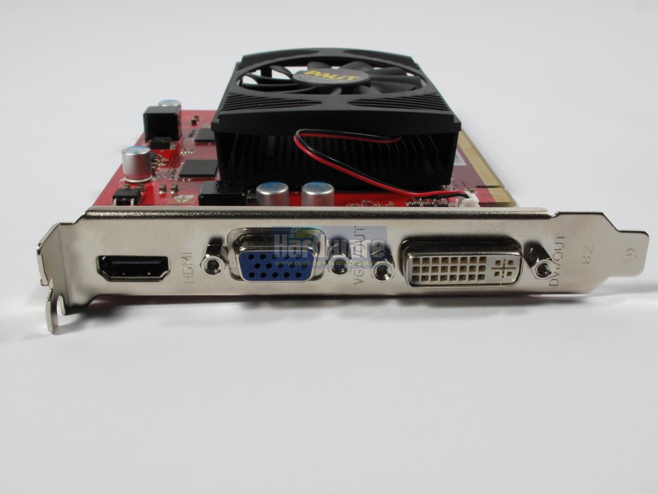 [08/10/2009] Palit Geforce GT 220 Sonic: die Anschlüsse