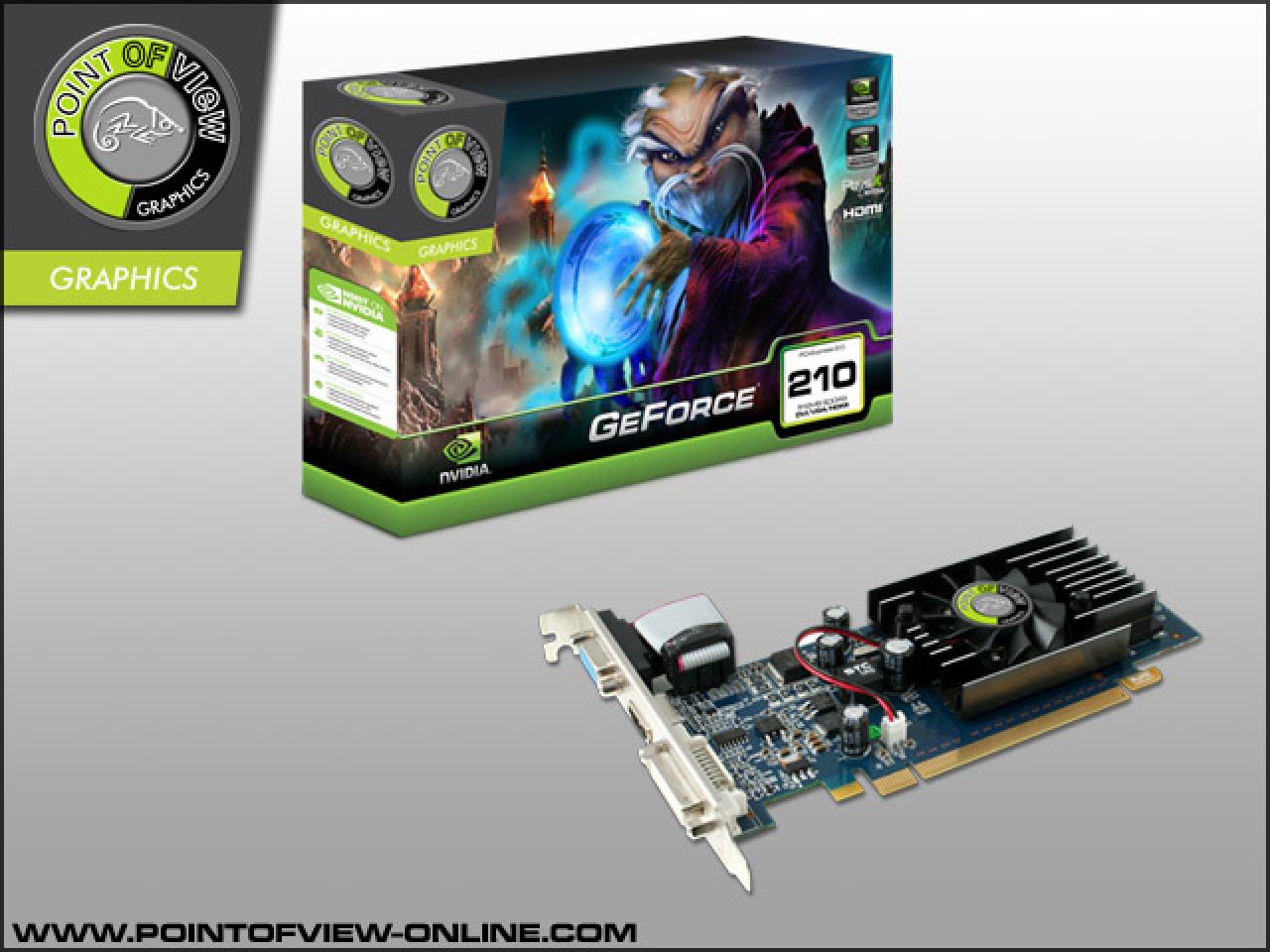 [13/10/2009] Point of View Geforce 210