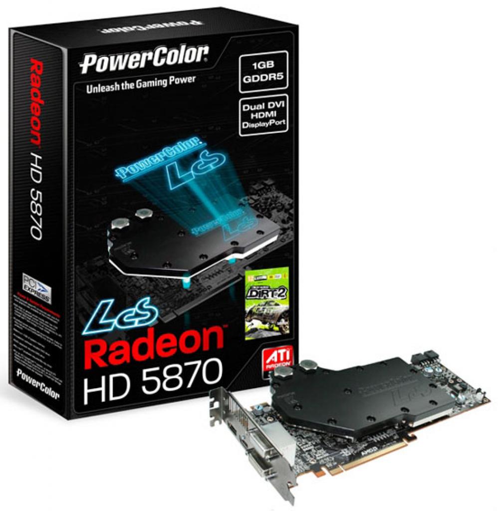 [29/10/2009] Powercolor LCS Radeon HD 5870 inklusive Dirt 2