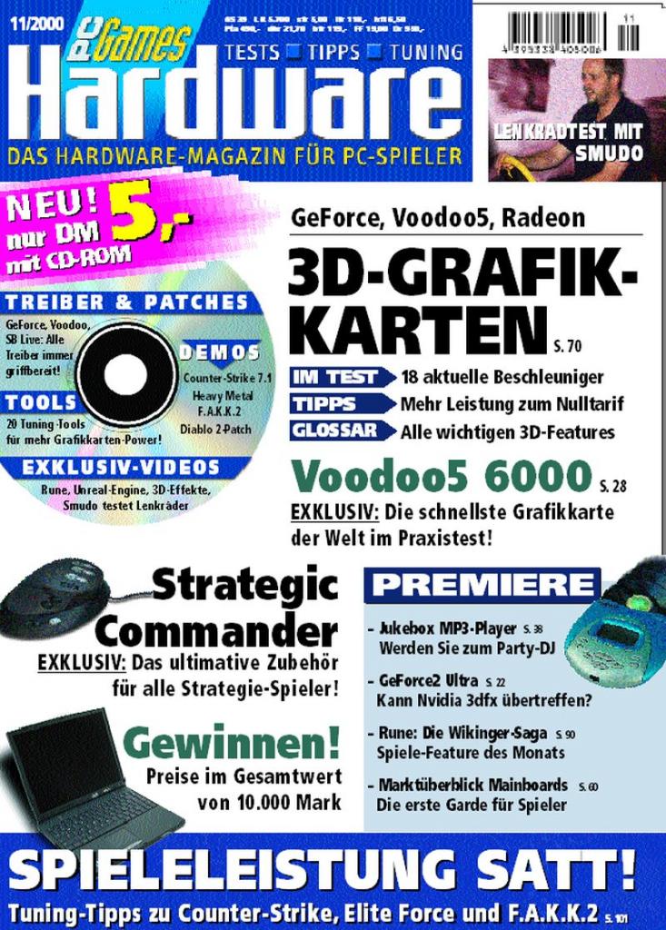 [01/10/2009] Video: Rückblick auf PCGH 11/2000
