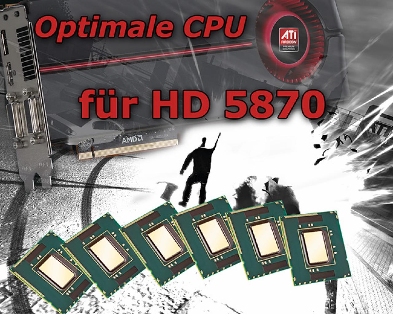 [09/10/2009] Ati Radeon HD 5870 im Test: CPU-Skalierung mit 5 Spielen, 6 CPUs und 4 Settings