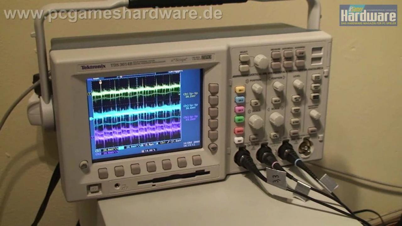 [29/10/2009] Video: Netzteiltest