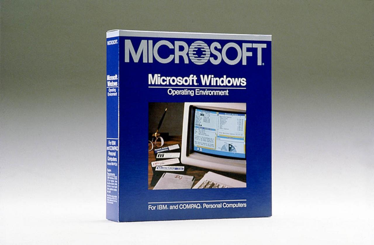 [20/10/2009] Windows 1 aus dem Jahr 1985