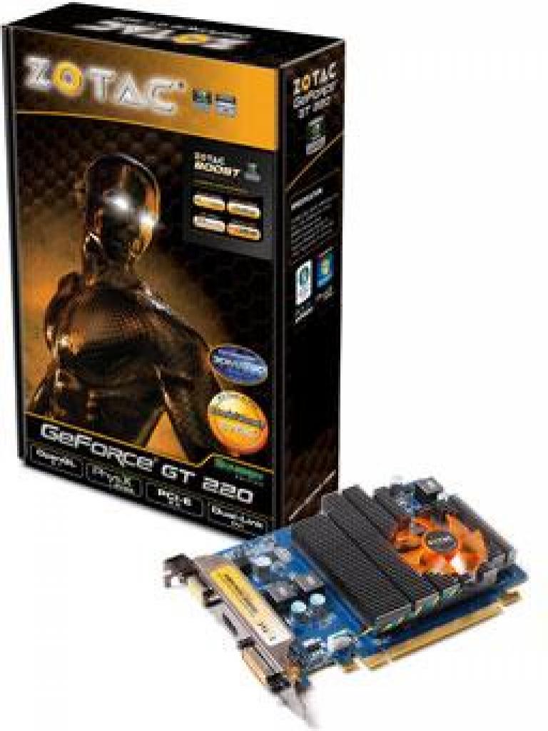 [13/10/2009] Zotac Geforce GT 220 512MB Synergy Edition