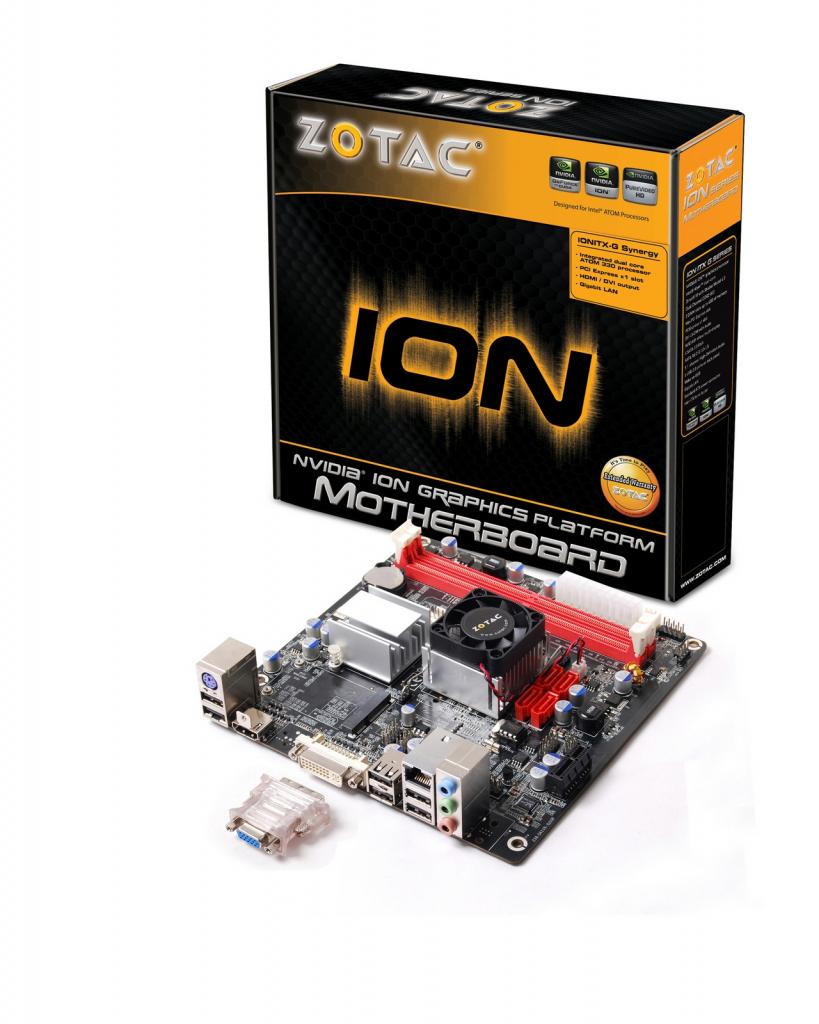 [16/10/2009] Zotac Ion ITX-G Synergy Edition: Neues Mini-ITX-Board mit Atom 330, Nvidia Ion und PCI-Express-x16-Slot. (6)