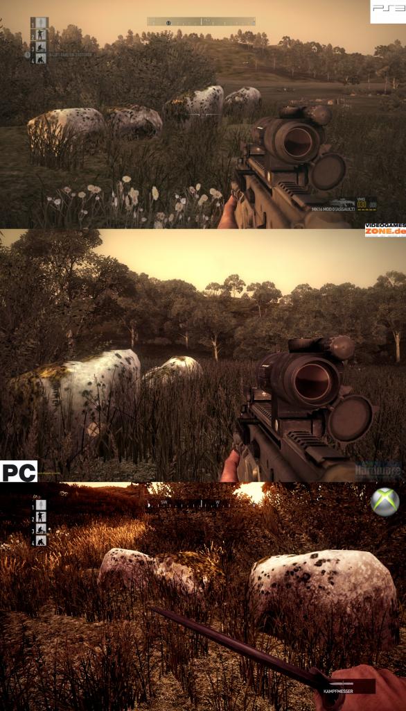 [13/10/2009] Operation Flashpoint 2: PC vs. PS3 vs. Xbox 360 - Die Grafik im Vergleich 