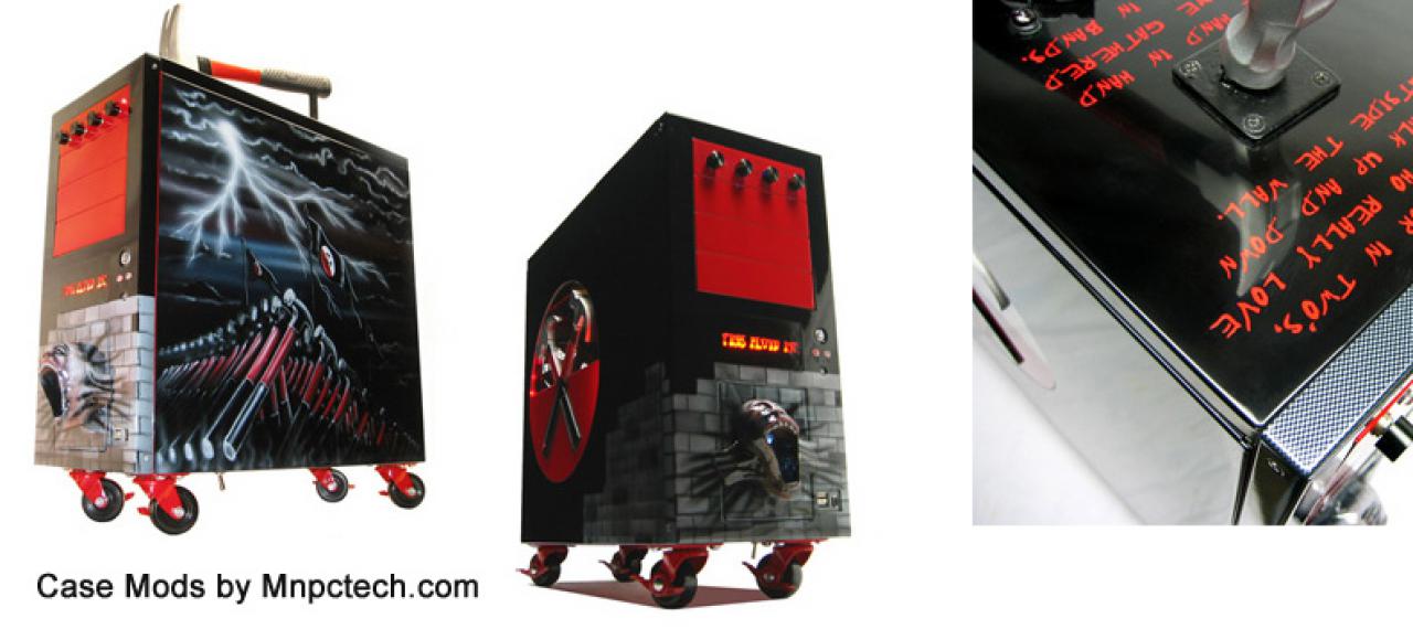 [20/11/2009] More famous case mods by mnpctech.com: Pink Flyod Computer