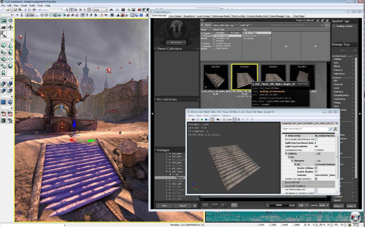 [07/11/2009] Auschnitte aus dem Unreal Development Kit von Epic Games. (3)