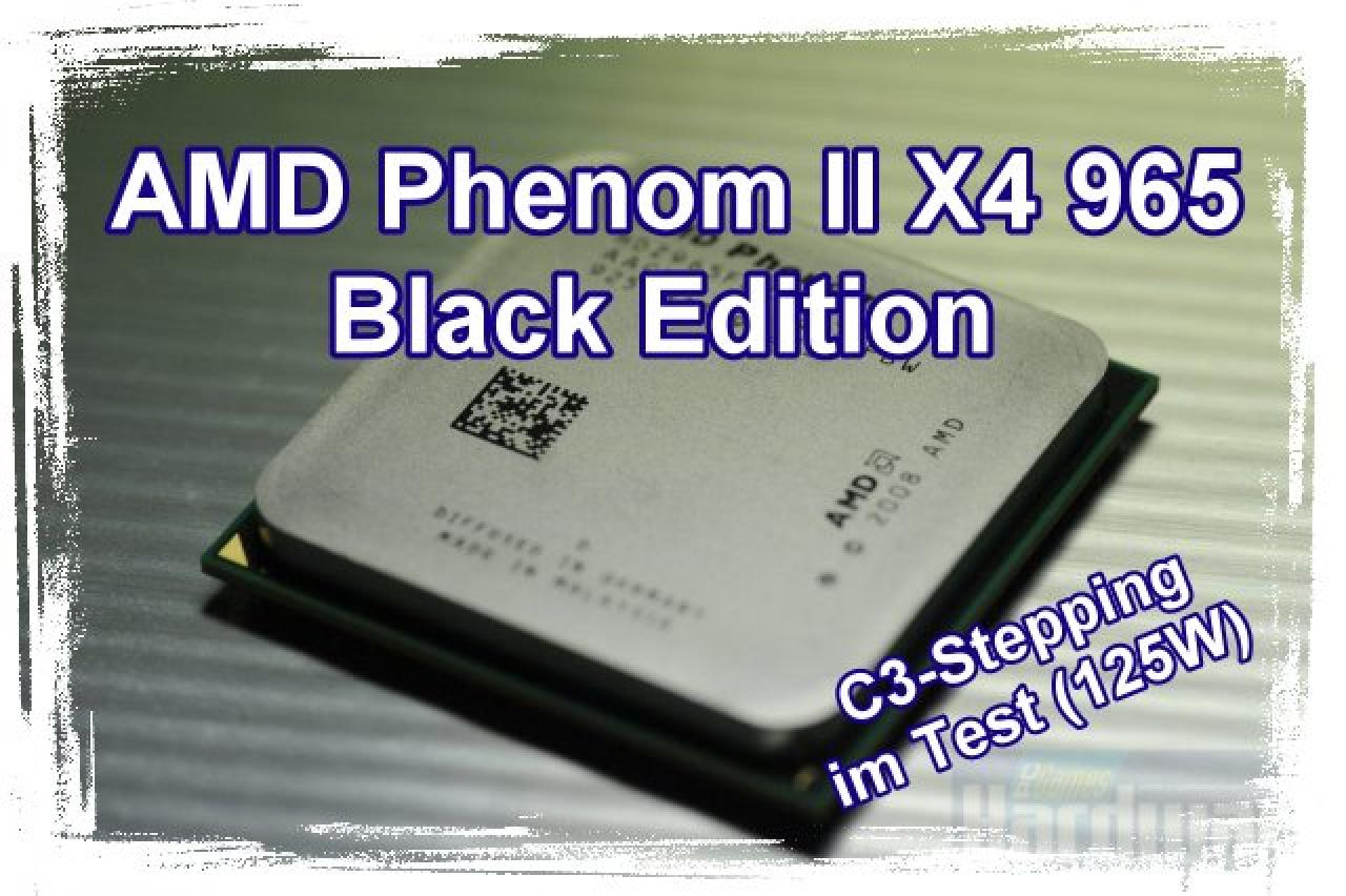 [03/11/2009] AMD Phenom II X4 965 BE C3-Stepping: Test