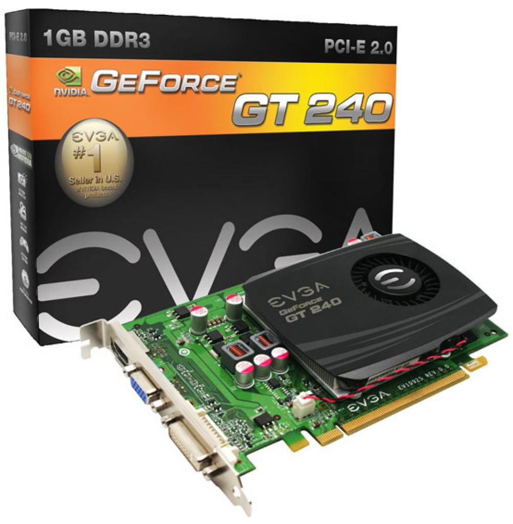 [18/11/2009] EVGA GeForce GT 240 1GB GDDR3