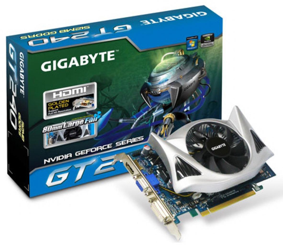 [17/11/2009] Gigabyte GV N240D5 512I