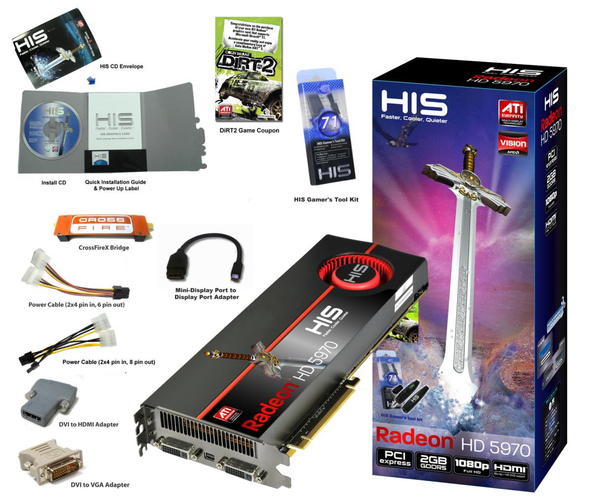 [19/11/2009] HIS Radeon HD 5970