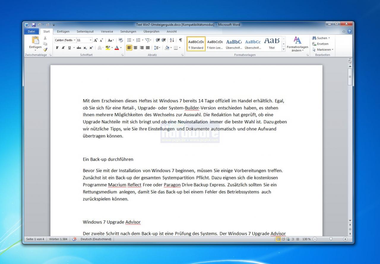 [19/11/2009] Microsoft Office 2010 Beta Word 003