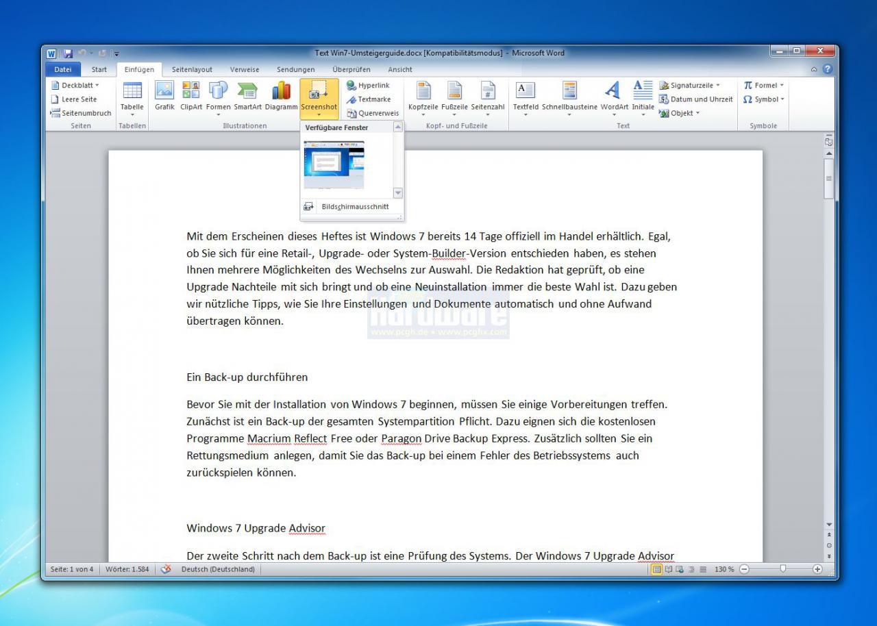 [19/11/2009] Microsoft Office 2010 Beta Word 004