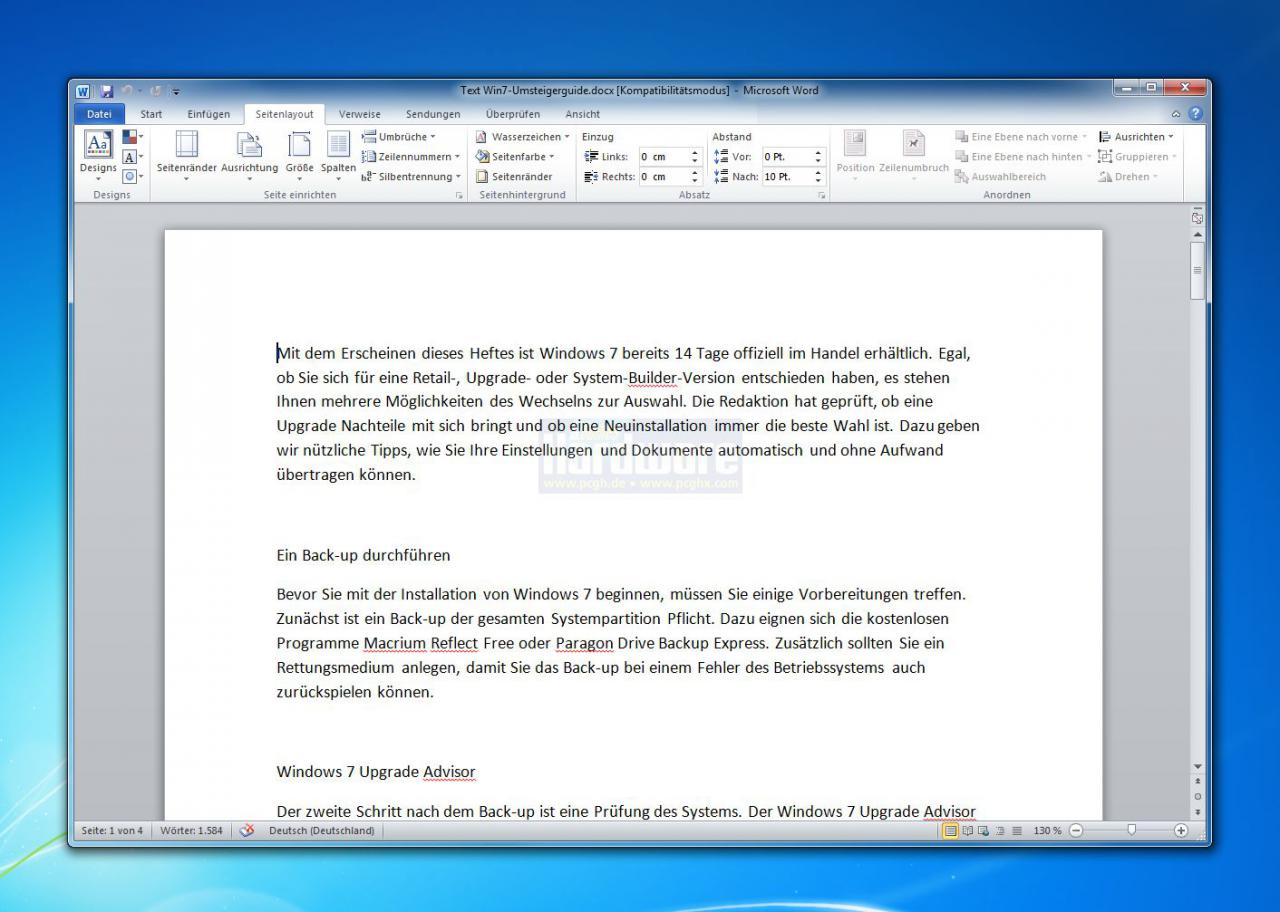 [19/11/2009] Microsoft Office 2010 Beta Word 005