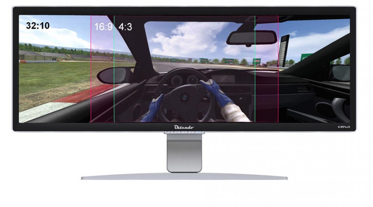 [24/11/2009] Ostendo CDM43: Gekrümmtes Gamer-LCD mit 2.880 x 900 Auflösung wird nicht mehr hergestellt. (1)