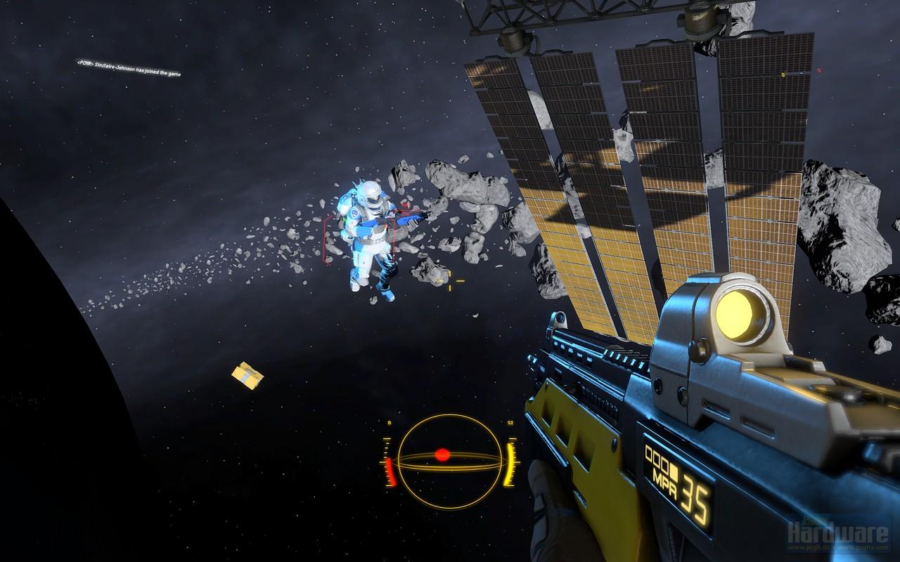 [06/11/2009] Das erste Spiel von Futuremark, Shattered Horizon, müssen Sie zwingend an Steam koppeln (auch die Ladenversion!), zudem ist eine DirectX-10-Karte samt passendem OS ebenfalls Pflicht