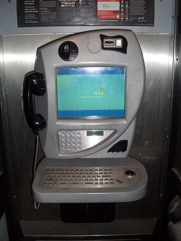 [27/11/2009] Windows XP Embedded in einem Münztelefon