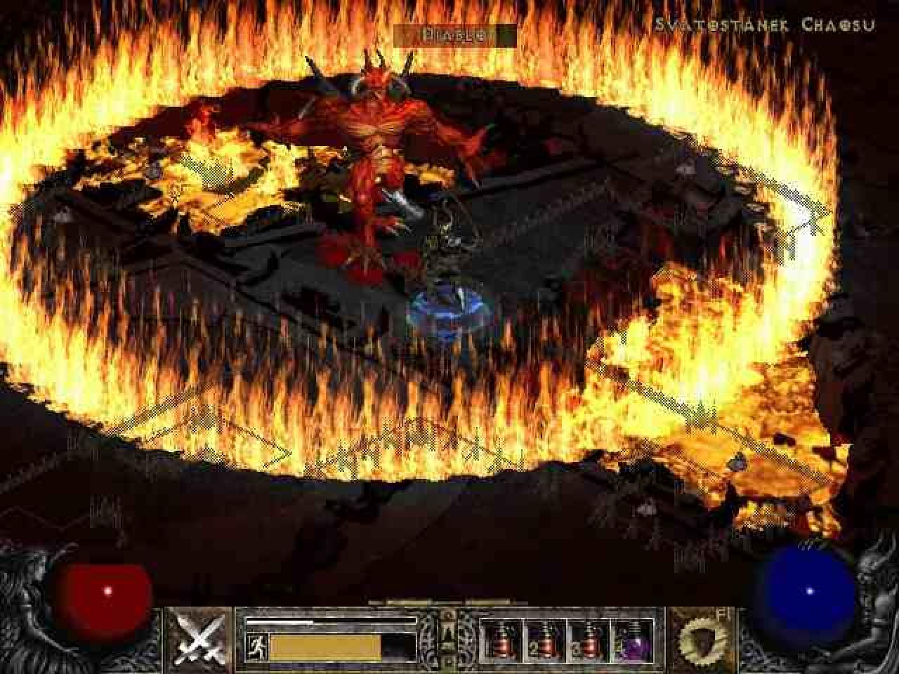 [26/11/2009] Am Ende von Diablo 2 darf man den Höllenfürsten persönlich herausfordern. Der Unhold ist natürlich wenig entzückt. 