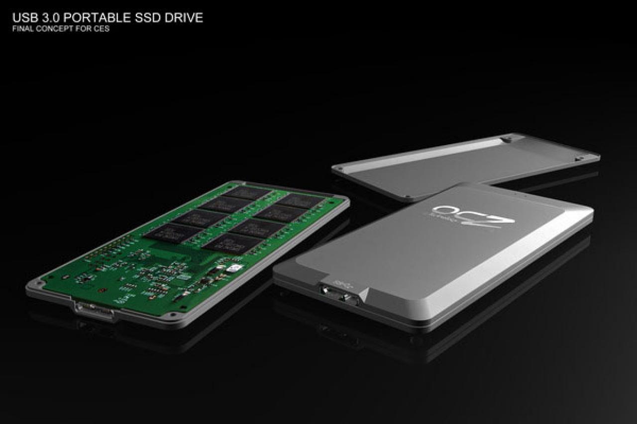 [24/11/2009] Externe Festplatte mit USB 3.0 von OCZ zur CES (1)