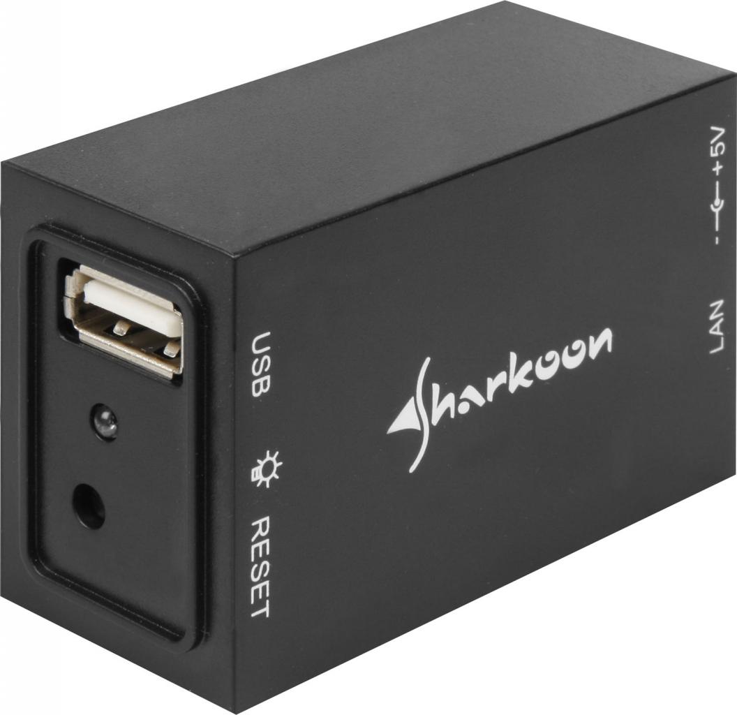 [27/11/2009] Sharkoon vernetzt USB-Geräte im LAN (1)