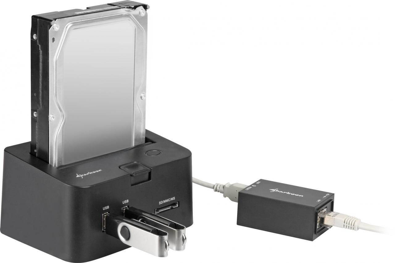 [27/11/2009] Sharkoon vernetzt USB-Geräte im LAN (2)