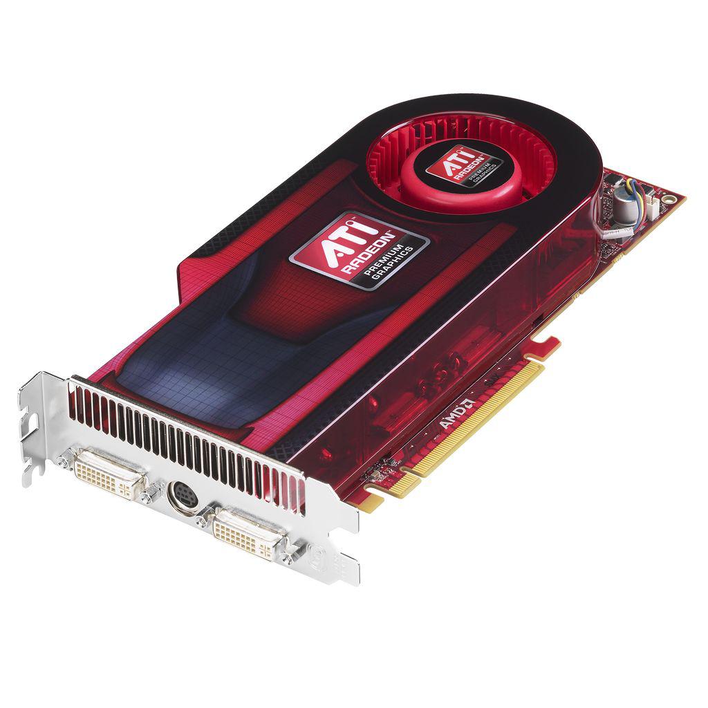 [18/12/2009] Ati Radeon HD 4890: Im Gegensatz zu Nvidia taktet AMD seinen HD-4870-Refresh um 100 MHz höher, spendiert 3 Millionen Extra-Transistoren für den sogenannten Decap-Ring und legt den Kühler neu auf - das am 02. April vorgestellte Gesamtkunstwerk kommt besonders in den OC-Versionen der Geforce GTX 285 gefährlich nahe.