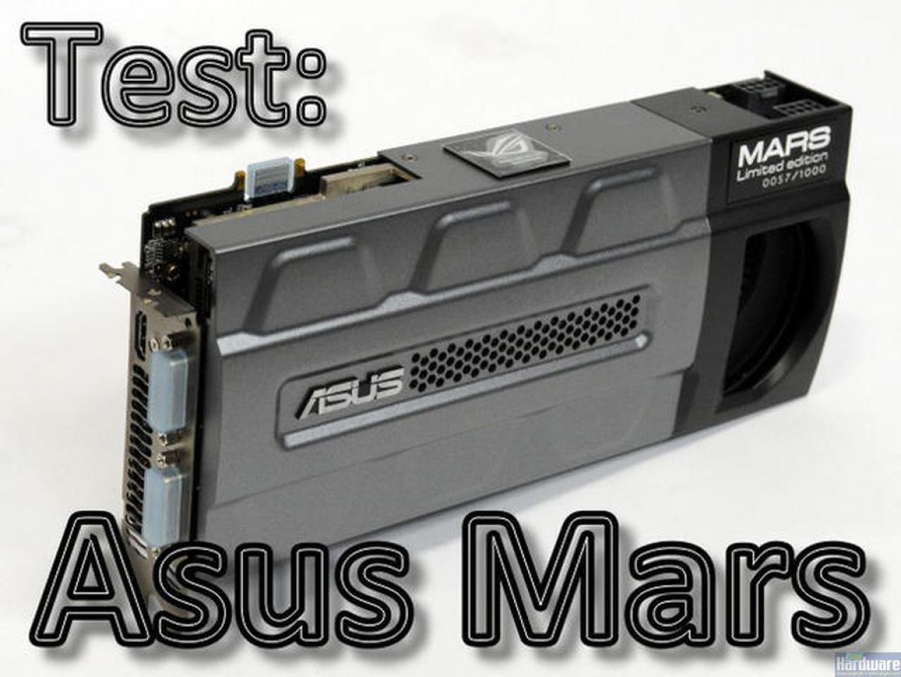[18/12/2009] Asus MARS: schnellste Grafikkarte der Welt konnten sich die 1.000 Marsianer Anfang September auf die Fahnen schreiben. Wenn mit einem BIOS-Update und zusätzlicher Kühlung stabiler Betrieb gewährleistet werden konnte.