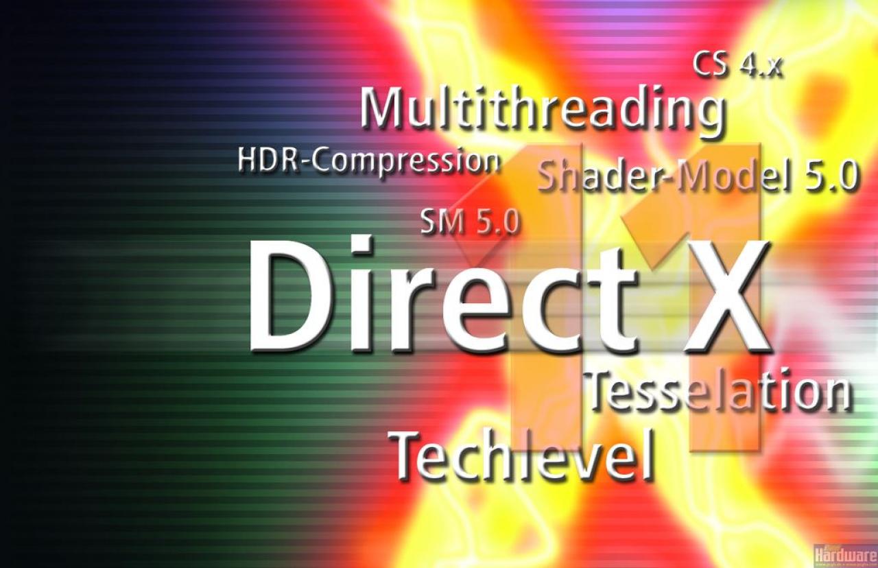 [18/12/2009] Microsoft DirectX 11: Mit Windows 7 wird am 23. Oktober auch die neue Schnittstelle für Grafikkarten offiziell in den Markt entlassen. Besonders der Hardware-Tessellator zur feineren Untergliederung von Dreiecksgittern und die Unterstützung von Direct Compute für GPU-Computing-Anwendungen gelten als Meilensteine.