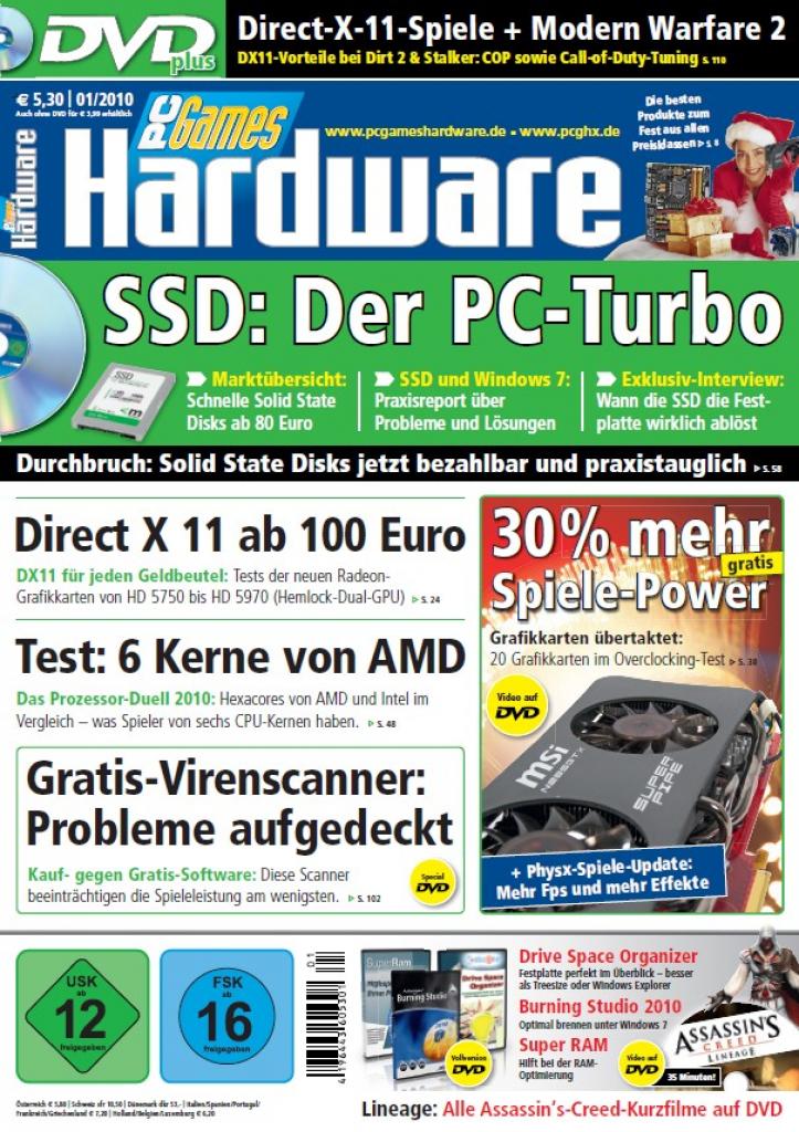 [02/12/2009] PC Games Hardware Ausgabe 01/2010 im Handel (1)