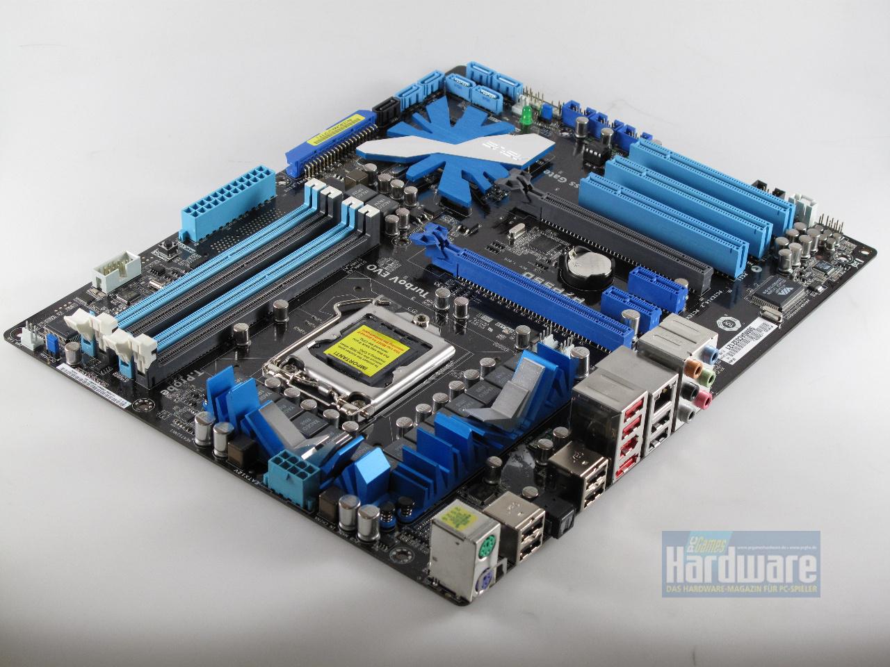 [29/12/2009] Asus P7P55D im Test-PC 01 mit Core i7-860 @ Standardtakt (1)