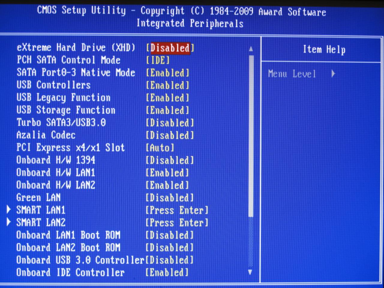 [29/12/2009] Verwendete BIOS-Einstellungen bei Gigabyte P55A-UD6 (7)