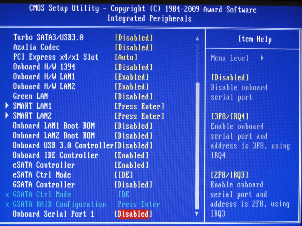 [29/12/2009] Verwendete BIOS-Einstellungen bei Gigabyte P55A-UD6 (8)
