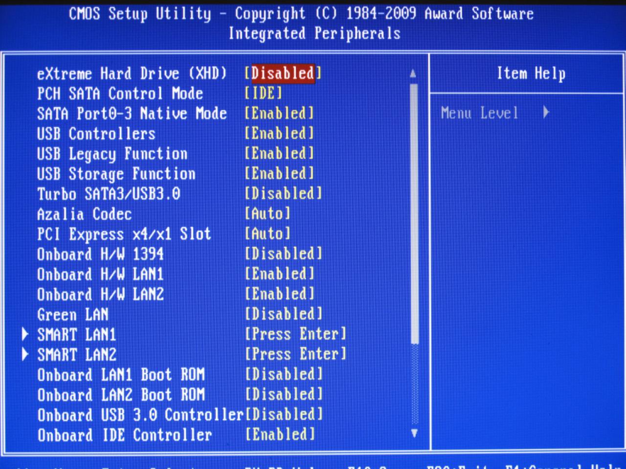 [29/12/2009] Verwendete BIOS-Einstellungen bei Gigabyte P55A-UD6 (10)