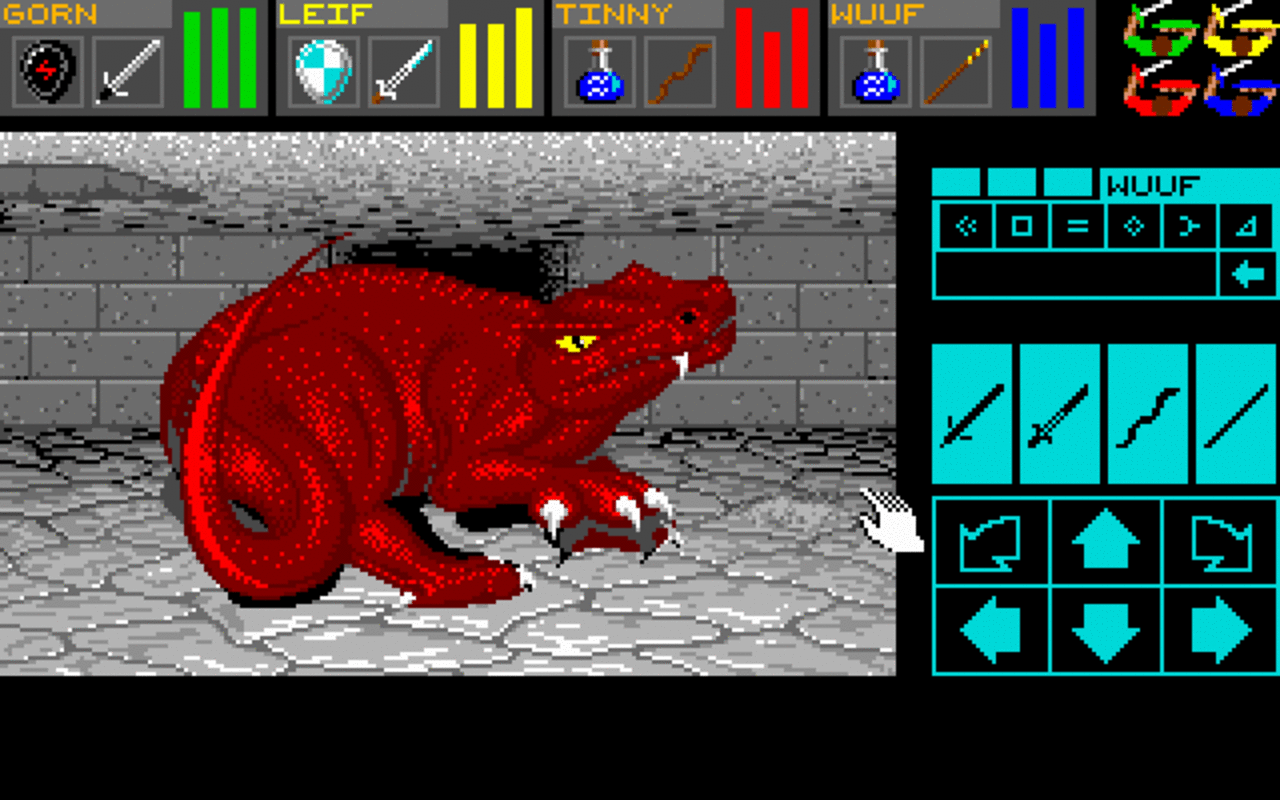 [01/12/2009] 1987: BÄM! Dungeon Master wird veröffentlicht (Port 1989). Das erste 3D-Rollenspiel, dass in Echtzeit läuft, umfangreiche Magie-Künste besitzt und die Story einer Romanautoren kredenzt. Dank an FTL Games und Psygnosis.