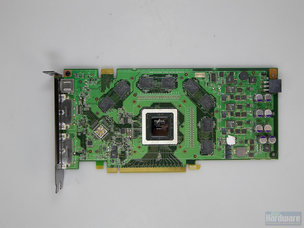 [12/22/2009] Geforce 8800 GTS 512: a little faster than the GT, with a quiet dual-slot cooling solution