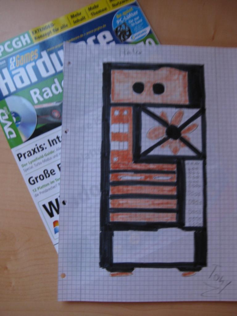 [19/12/2009] Schrauber-Tagebuch: Black-and-Orange-Casemod (2)