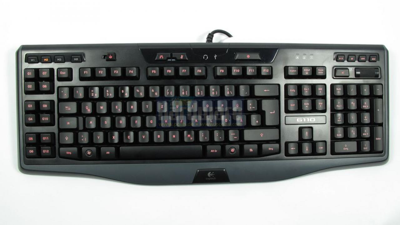 [09/12/2009] Logitech G110 Gaming Tastatur Keyboard 02