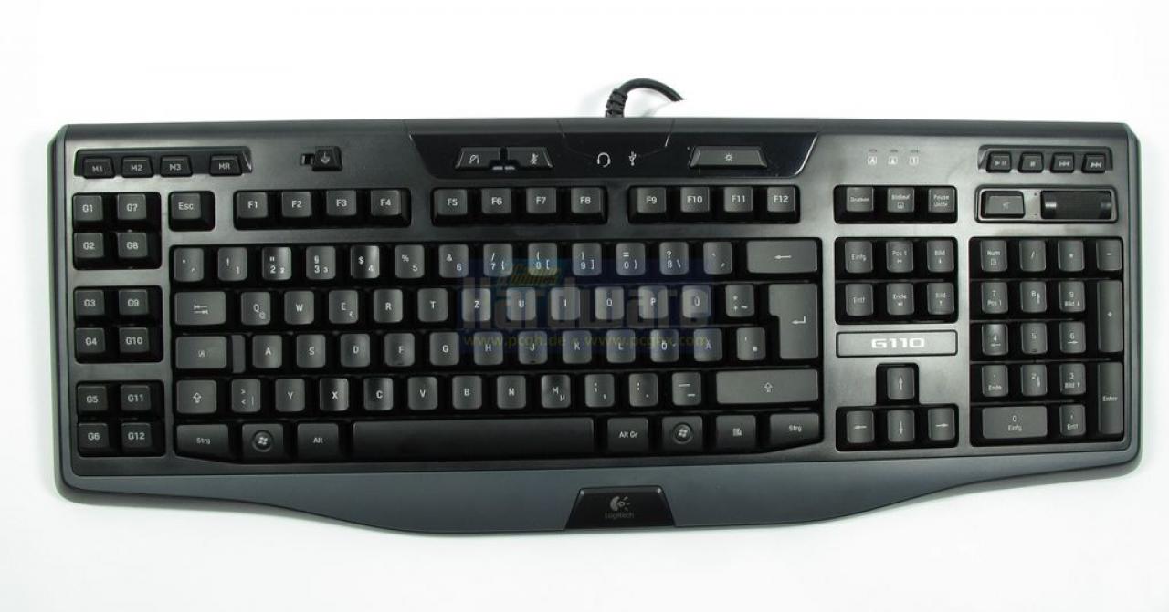 [09/12/2009] Logitech G110 Gaming Tastatur Keyboard 04