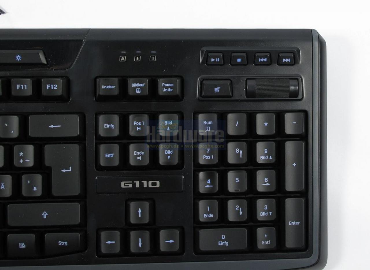 [09/12/2009] Logitech G110 Gaming Tastatur Keyboard 11