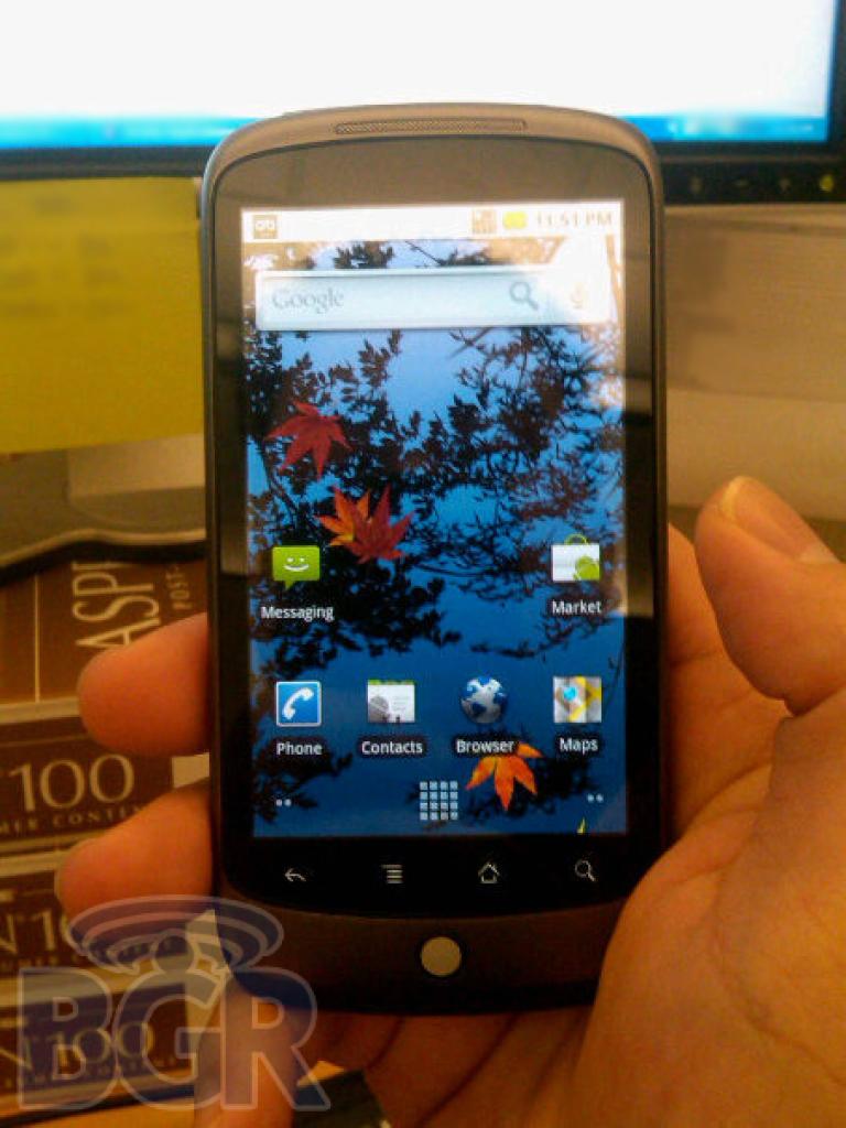 [15/12/2009] Google Phone mit Android: Nexus One