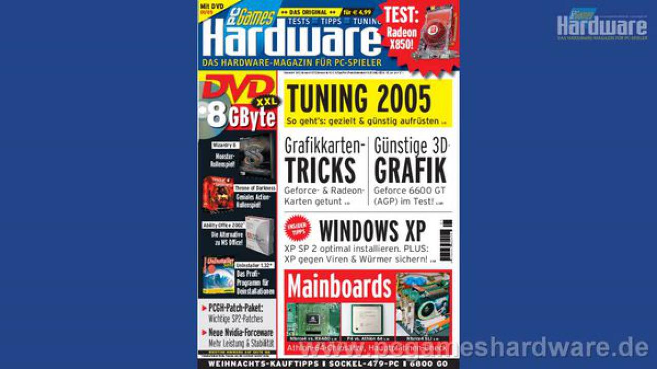 [02/12/2009] Video: Rückblick PCGH 01/2005