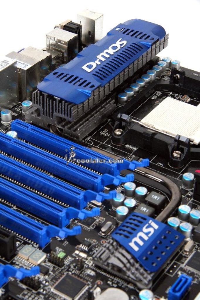 [11/12/2009] MSI 890FX-GD70 - erste Bilder des AM3-Mainboards (2)