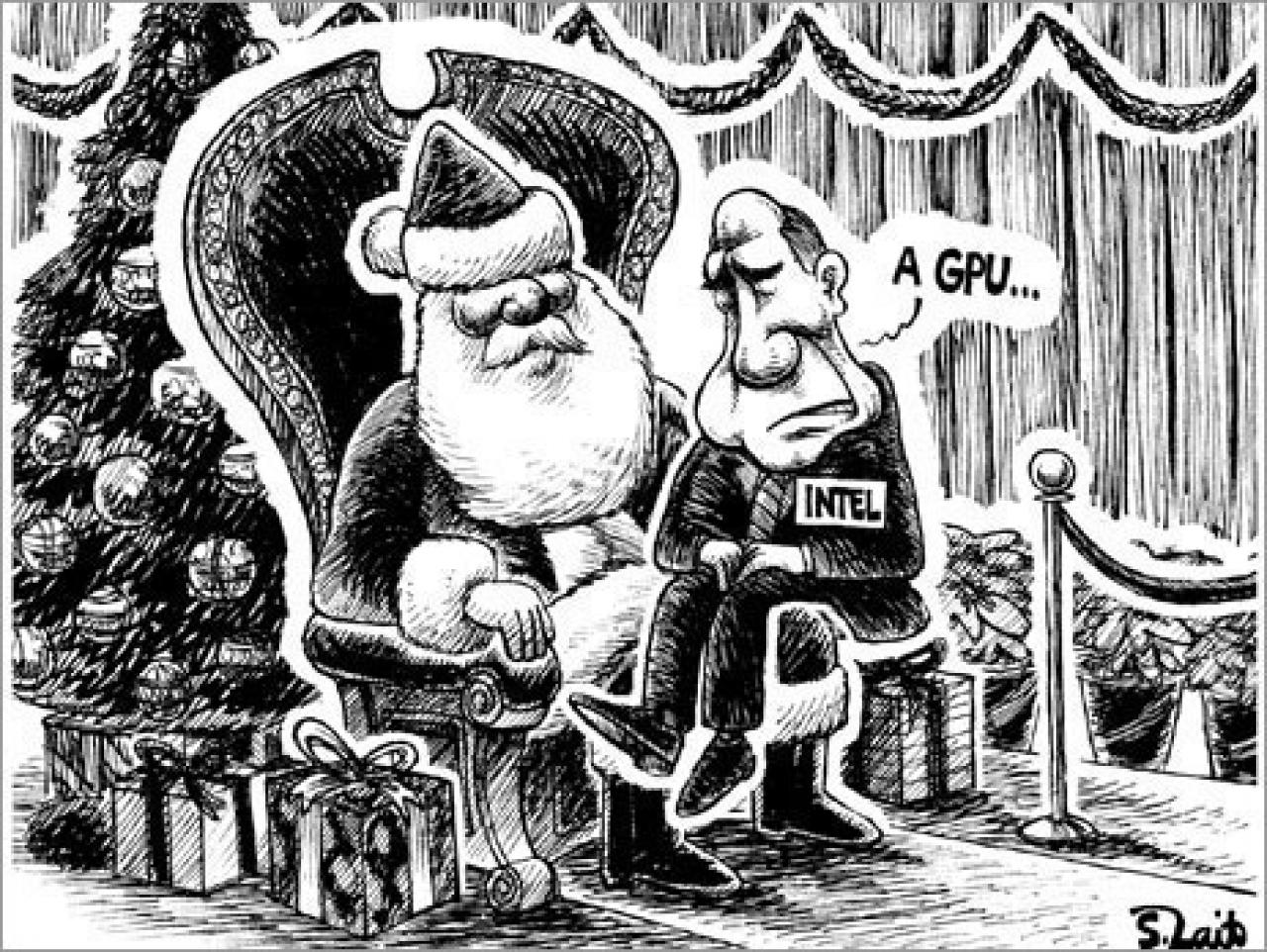 [13/12/2009] Nach Larrabee: Was Intel sich zu Weihnachten wünscht
