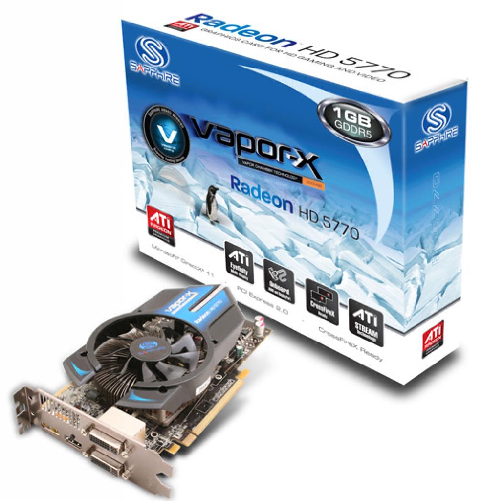 [08/12/2009] Sapphire Radeon HD 5770 Vapor-X