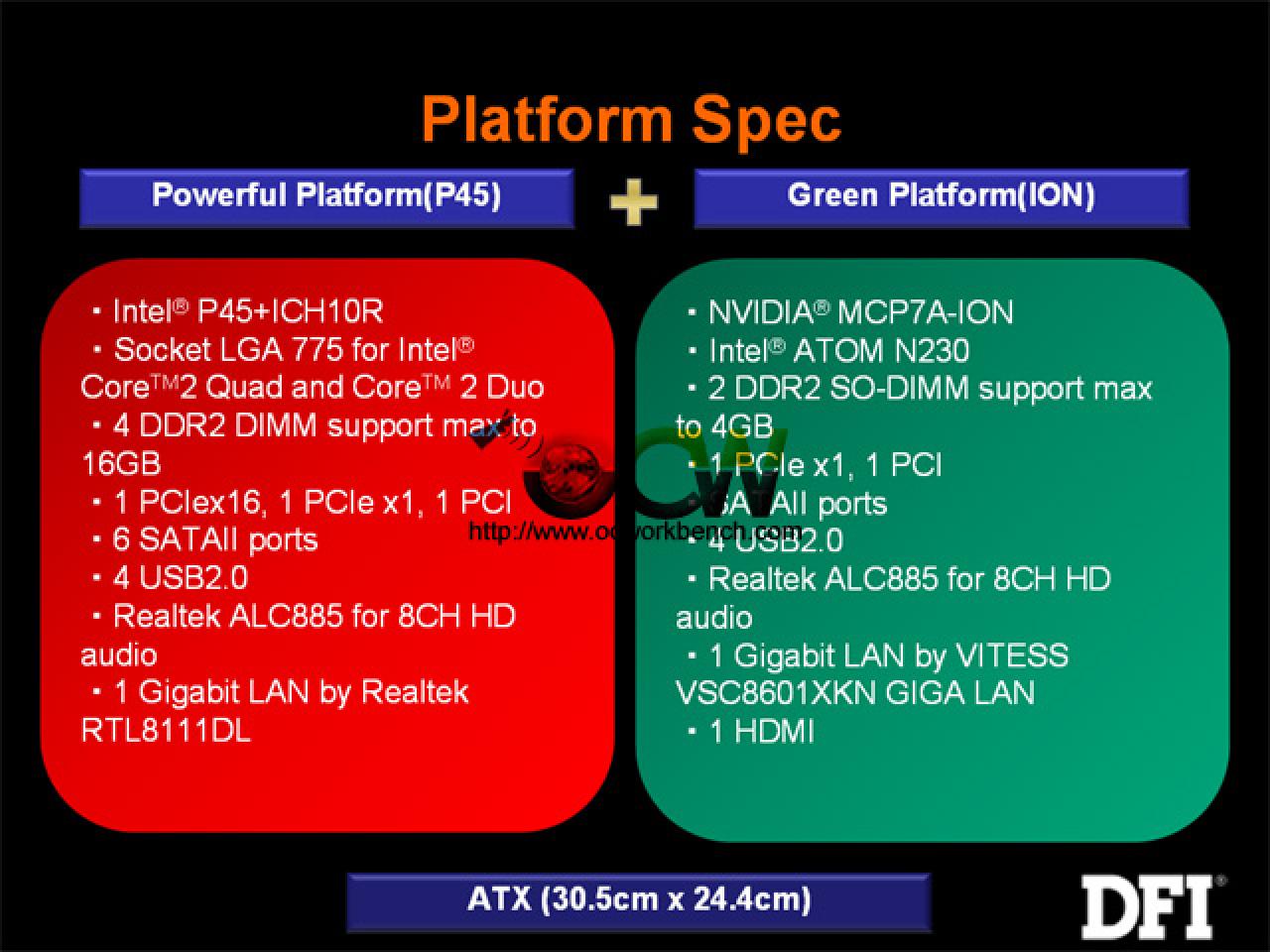 [30/12/2009] DFI Hybrid Mainboard mit Intels P45-Chipsatz und Nvidia Ion (14)